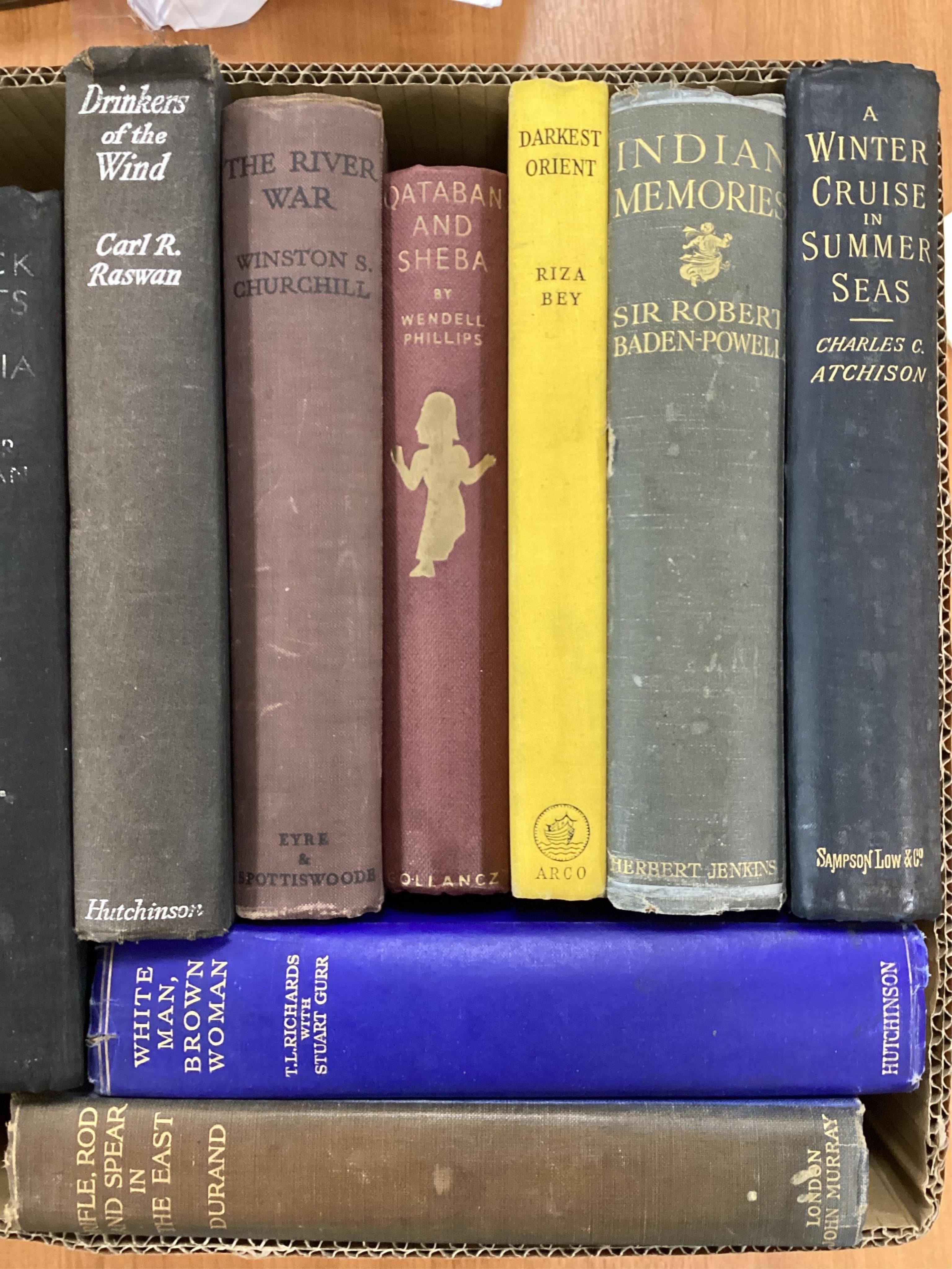Grant, Christine Phelps - The Syrian Desert: caravans, travel and exploration. frontis., photo. plates and text illus., 3 folded maps; publisher's cloth. 1937; Manning, Rev. S. Green, S.G. - The Land of Scripture: compri